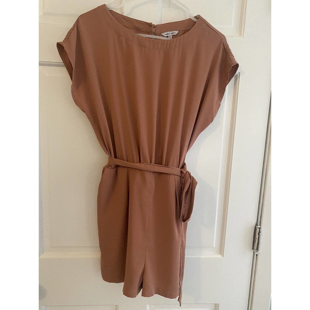 Naked zebra Short S Romper With Bow EUC Size small